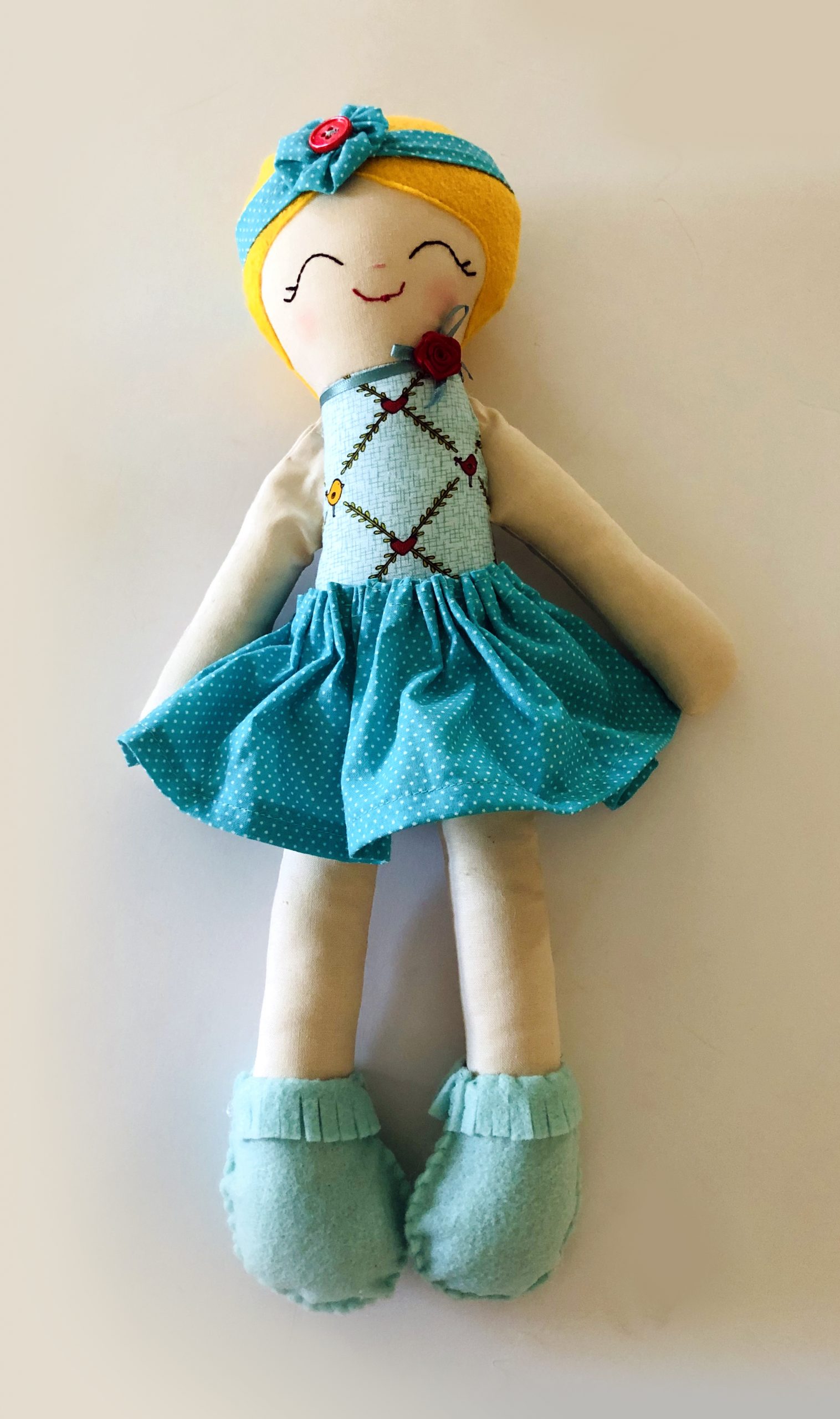 Molly Doll Spring Dress - Sew Unique Handcrafts