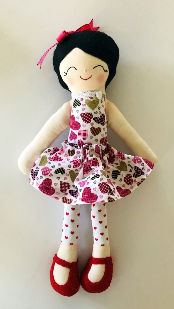 Molly Doll Hearts Dress